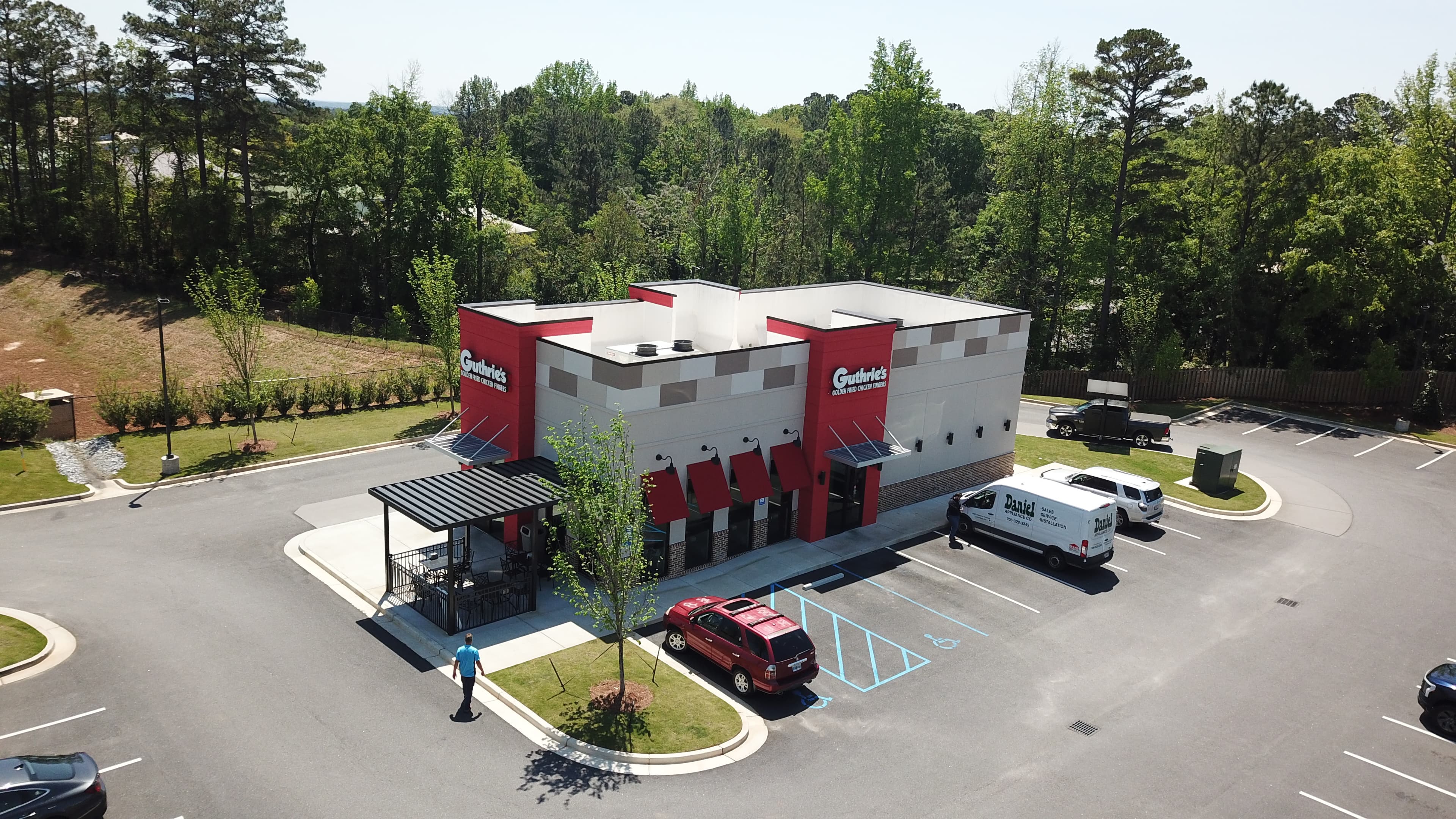 Commercial property exterior used as video service image